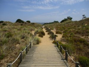 caminhada salir do porto duna de areia caminhando