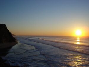 caminhada por do sol gaio rosario moita caminhando