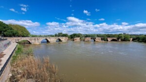caminhando talavera de la reina rio tejo ponte romana espanha