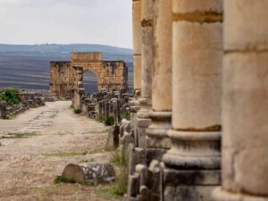caminhando-Volubilis-marrocos