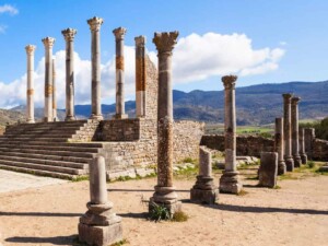 caminhando-Volubilis-marrocos