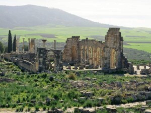 caminhando-Volubilis-marrocos